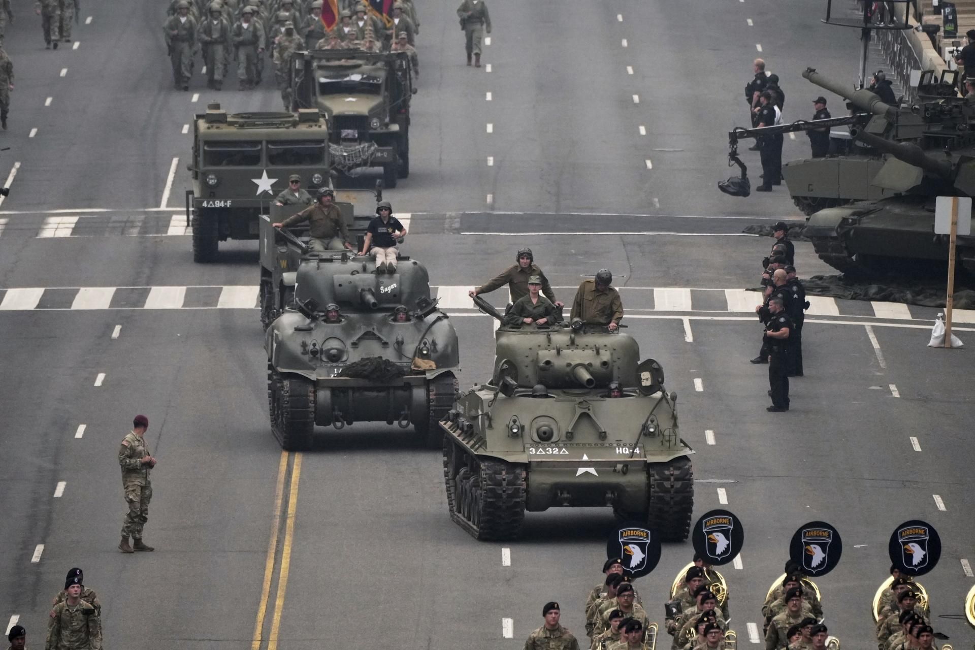 Parada wojskowa w USA