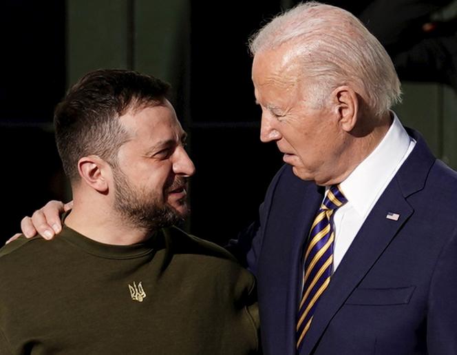  Volodymyr Zelenskyy, Joe Biden