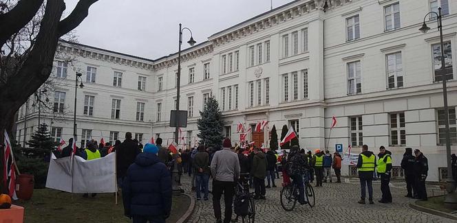 Protest rolników w Bydgoszczy