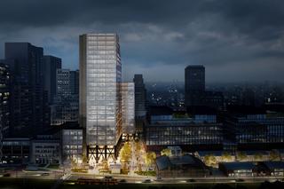 Zespół biurowy Studio w Warszawie: nowy wieżowiec projektu Arrow Architects i Grupa 5 Architekci