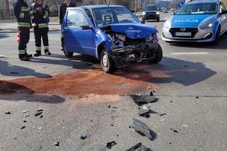 Wypadek w centrum Skarżyska-Kamiennej