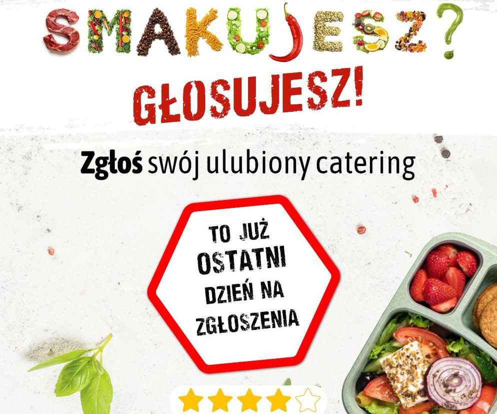 Smakujesz – głosujesz! Rusza plebiscyt na najlepszy catering w Warszawie