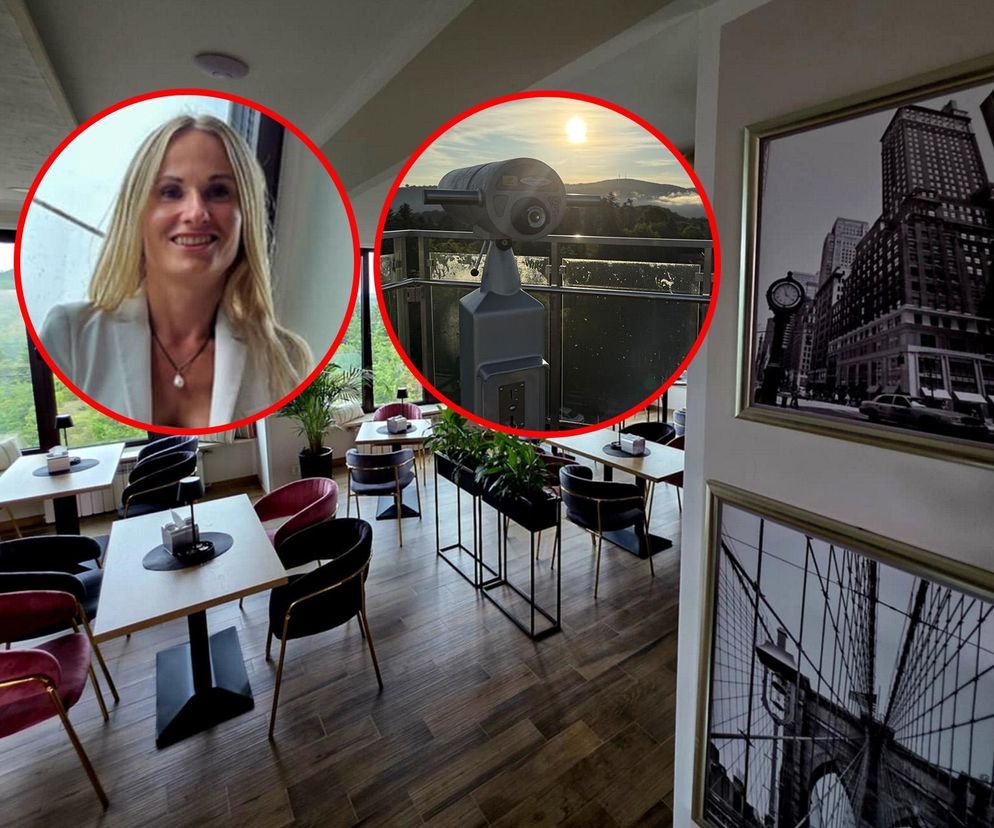 Kawiarnia Widokowa w Polańczyku Perła Bieszczadów.