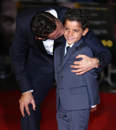 Film Ronaldo - Cristiano Ronaldo i syn na premierze