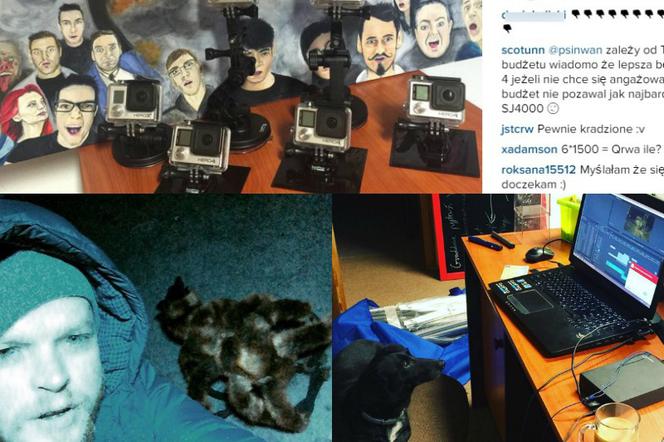 SA Wardęga, Instagram - Pies Pająk 2015 - kulisy
