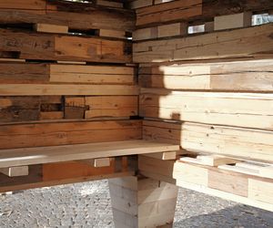 Barn Again - jeden z dwóch prezentowanych na Biennale pawilonów