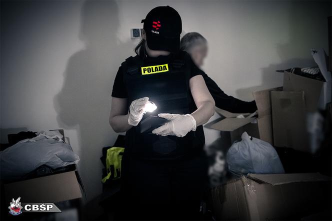 Gang produkował nielegalne środki na potencję i sterydy. Duża międzynarodowa akcja służb