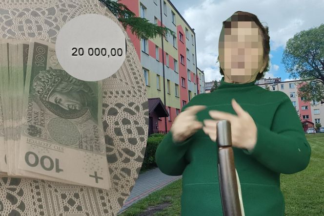 Chciała zarobić, a została bez środków do życia