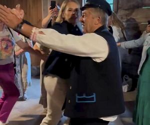 Porwał Martę Nawrocką do tańca 