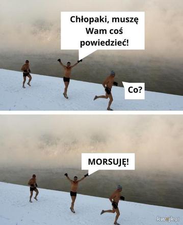 Najlepsze memy o morsowaniu na rozpoczęcie sezonu! Uśmiech gwarantowany 