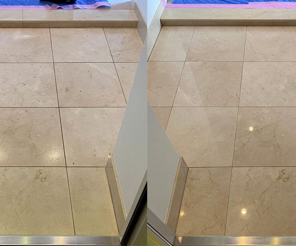 Czyszczenie fug podłogowych