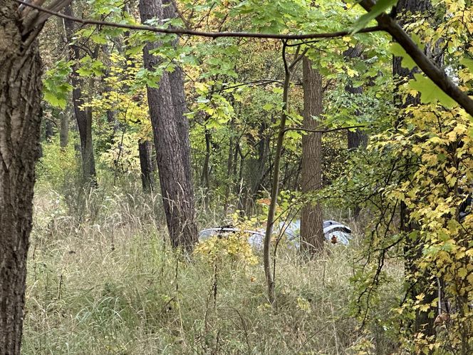 Piotrków Trybunalski. Śmiertelny wypadek kierującej saabem. Zginęła na oczach dzieci [ZDJĘCIA].