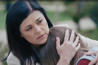 M jak miłość odc 1885. Sara (Nadia Smyczek), Kinga (Katarzyna Cichopek)