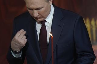 Putin świętuje Wielkanoc. Poszedł na mszę, mówił o zmartwychwstaniu