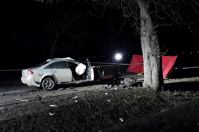 21-latek wjechał w drzewo. Tragiczny wypadek niedaleko Susza