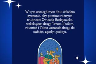 kartki i życzenia z okazji święta Trzech Króli