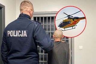 Podpalił swoją matkę! Poparzoną kobietę zabrał śmigłowiec. Przerażające zdarzenie w Poddębicach