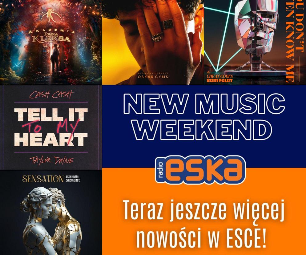 Oskar Cyms, Kleks i inni w New Music Weekend w Radiu ESKA! [PREMIERY]