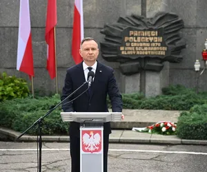 Prezydent RP odsłonił pomnik Bohaterów Stycznia ’71
