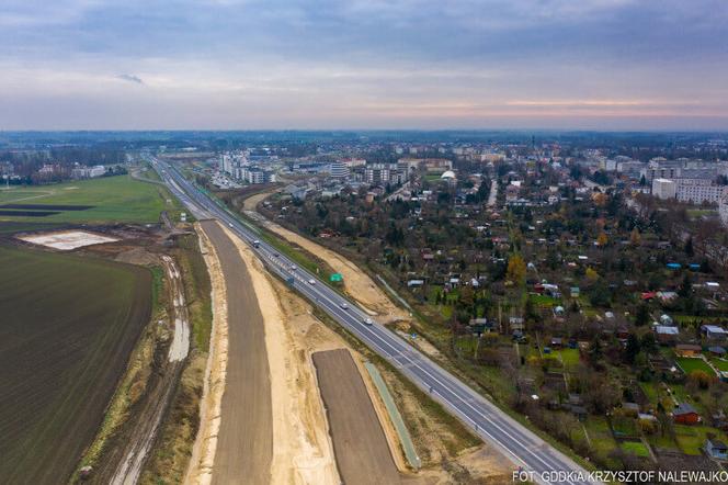 Budowa S7 na trasie Napierki - Płońsk. Zobacz postępy prac [GALERIA]