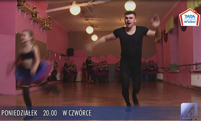 Tomasz Niecik tańczy balet