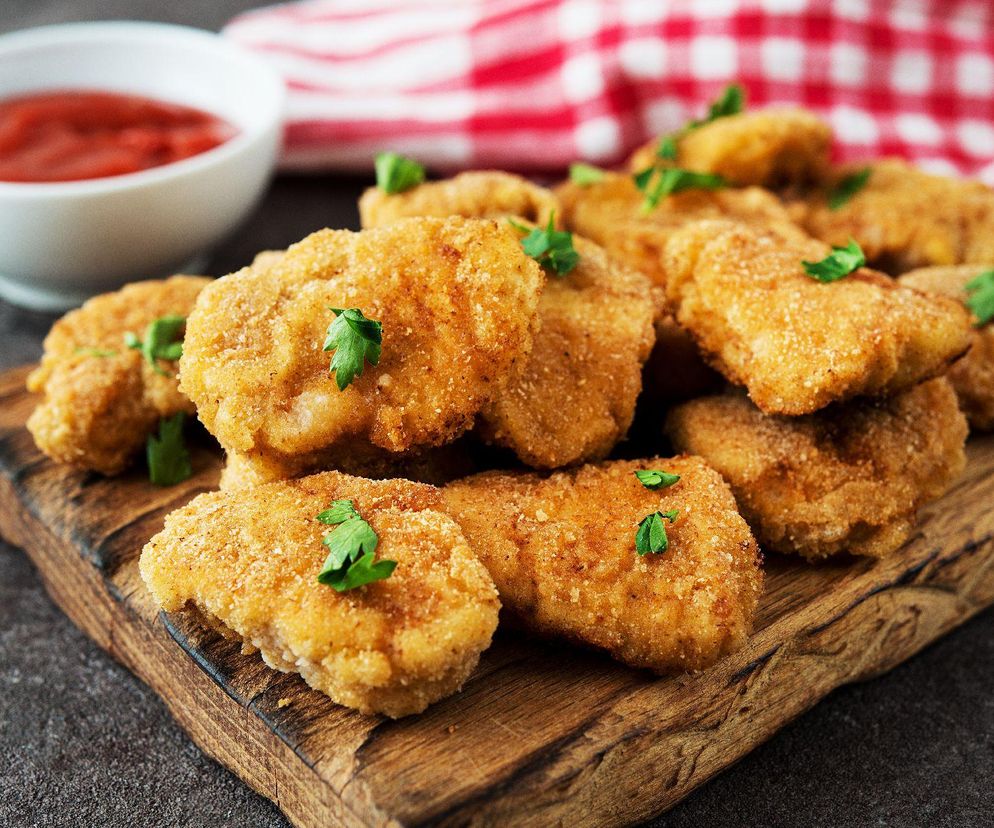 kawałki kurczaka w panierce