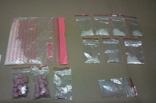 Kokaina, amfetamina marihuana, MDMA, tabletki ekstazy i dopalacze. 30-latek ma kłopoty