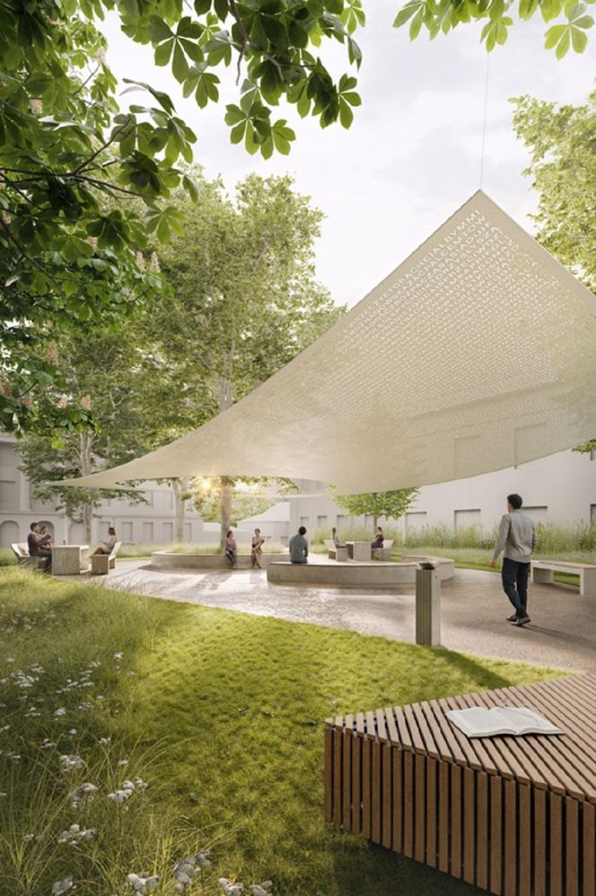 Zwycięski projekt koncepcji Kampusu Centralnego UW