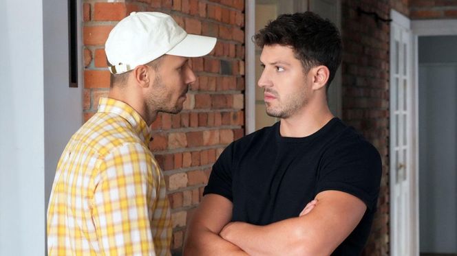 	Barwy szczęścia odc. 3135. Franek (Mateusz Banasiuk), Justin (Jasper Sołtysiewicz)