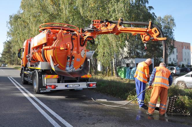 Uchronić Łódź przed zalaniem! Służby ZWiK wykorzystują różne rozwiązania [ZDJĘCIA]