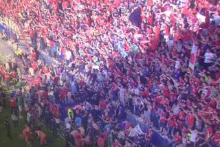 Osasuna - Betis. Zawalona trybuna