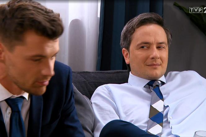 	Barwy szczęścia, odc. 2134. Darek (Andrzej Niemyt), Władek (Przemysław Stippa)