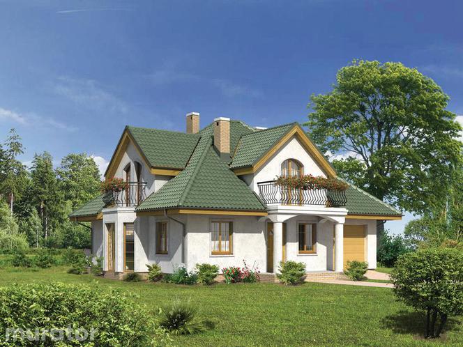 Projekty domów w stylu dworkowym