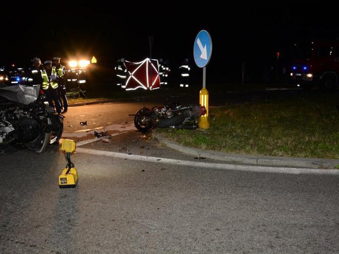 Wieczorna tragedia w Warzycach na Podkarpaciu: Nie żyje 24-letni motocyklista