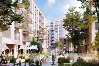 Nowy Wełnowiec w Katowicach, plan pracowni JEMS. Wizualizacje