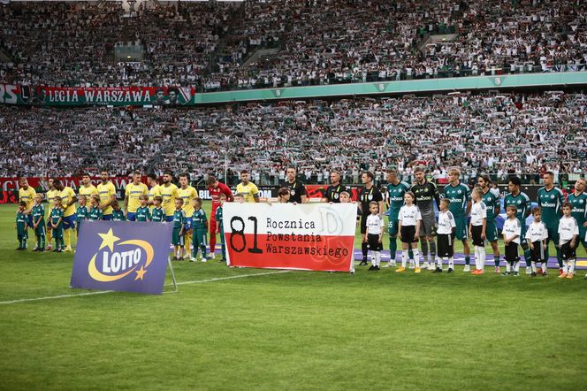 Legia – Arka: Tak uhonorowano Powstańców Warszawskich. Wyjątkowe sceny!