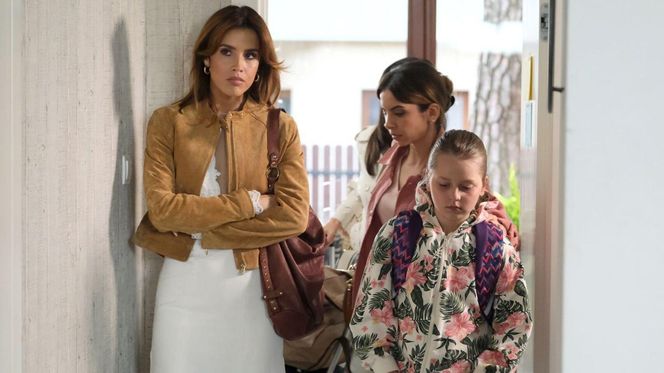 M jak miłość odc. 1879. Kama (Michalina Sosna), Maja (Laura Jankowska), Aneta (Ilona Janyst)