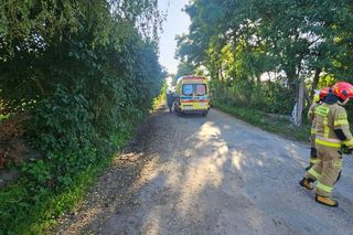 Motocyklista potrącił 6-letnie bliźniaczki. Śmigłowiec LPR w akcji