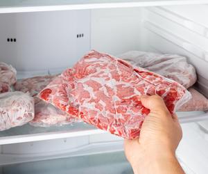 Mięso w lodówce