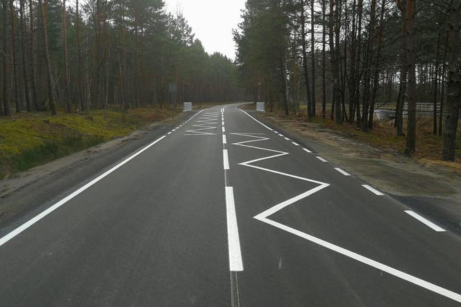  Przebudowano odcinek drogi Zwierzyniec- Józefów Roztoczański