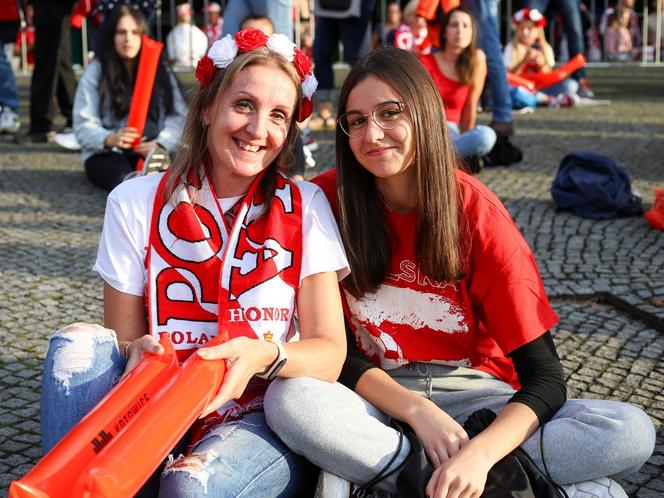 Polska - Brazylia: kibice w Strefie Kibica w Katowicach