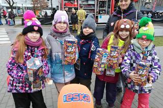 Wolontariusze zbierali pieniądze na rzecz WOŚP w różnych punktach Siedlec