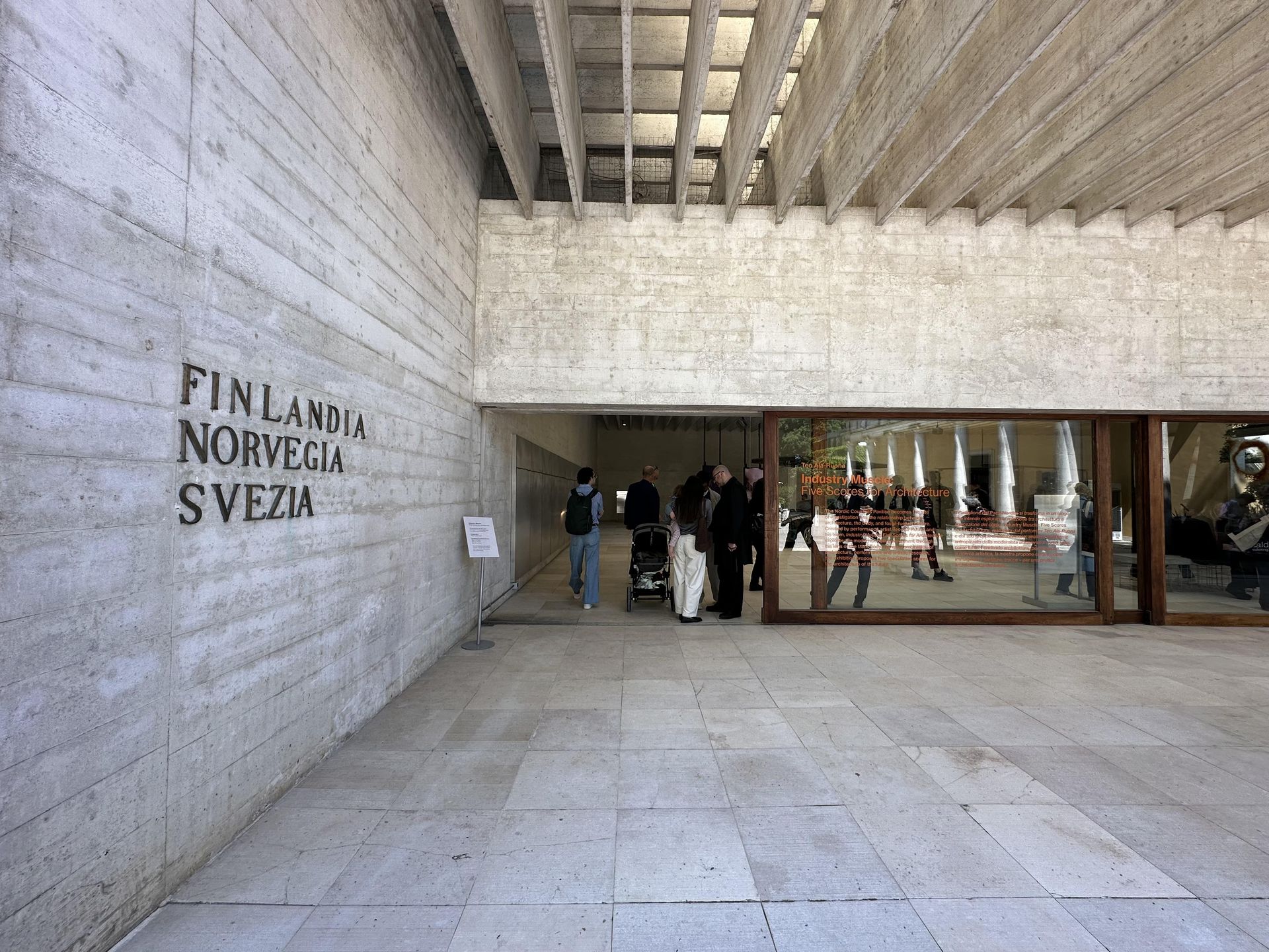 Pawilon Szwecji, Finlandii i Norwegii na Biennale Architektury w Wenecji 2025