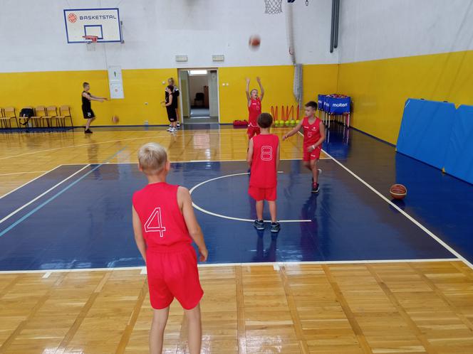 Basket Camp w Grudziądzu. Trening z Kacpą