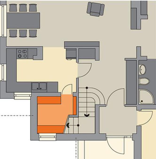 Projekt domu - sprawdź, gdzie w domu zaplanowano spiżarnię