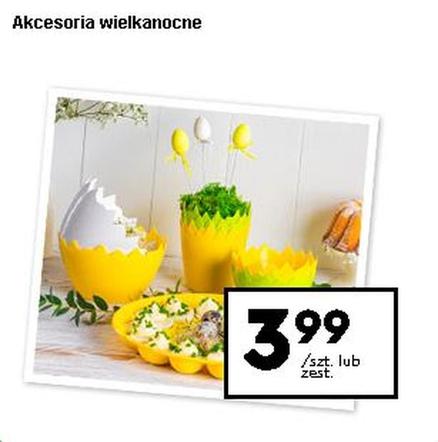 Wielkanocne akcesoria w Biedronce