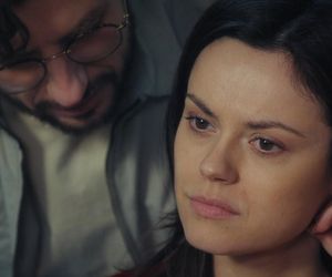 M jak miłość odc. 1867. Kasia (Paulina Lasota), Mariusz (Mateusz Mosiewicz)