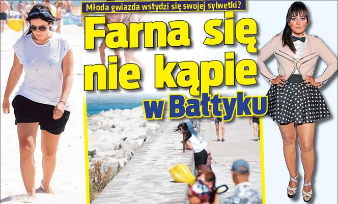 Farna się nie kąpie w Bałtyku