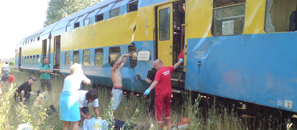 Zderzenie pociągów