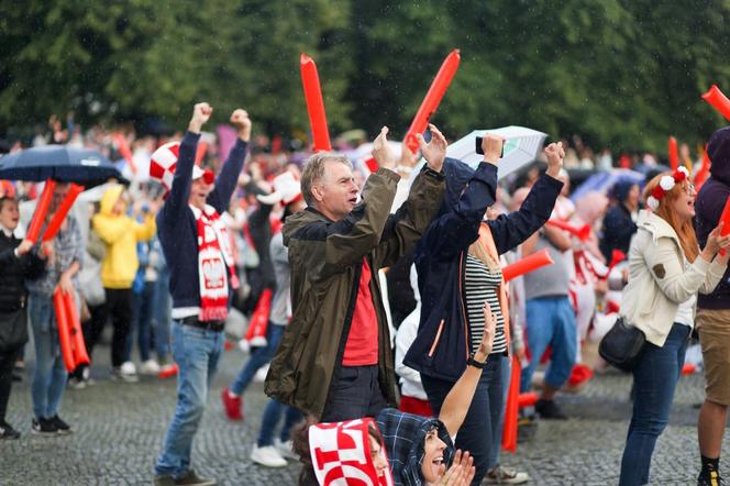 Polska - Brazylia: kibice w Strefie Kibica w Katowicach